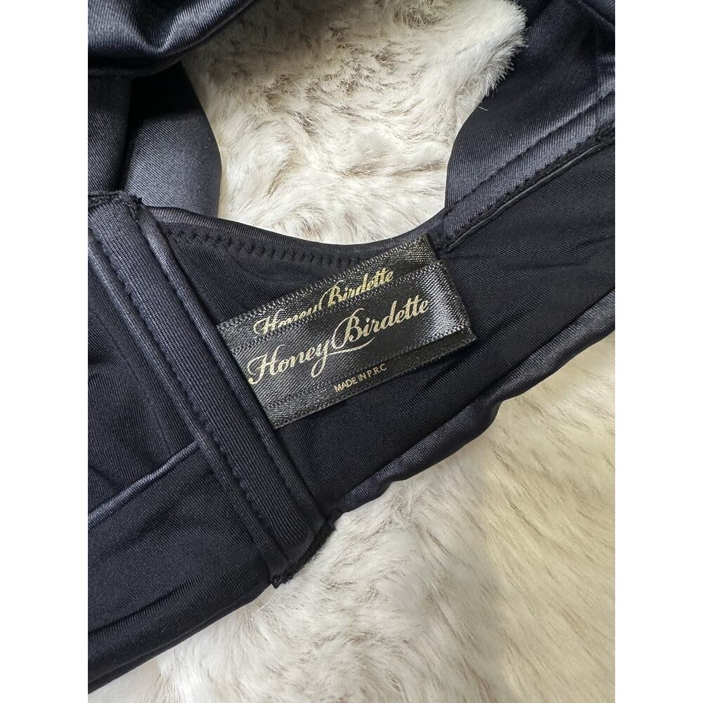 Honey Birdette AUSTIN🖤 2 Piece Swim Set Black XS Top & XS Cheeky Bottom - Picture 6 of 9